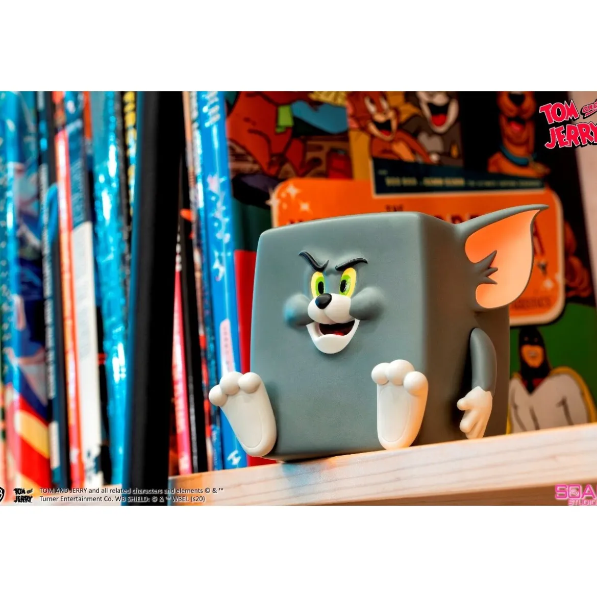 Soap Studios - Tom and Jerry Action Mishap PVC Statue