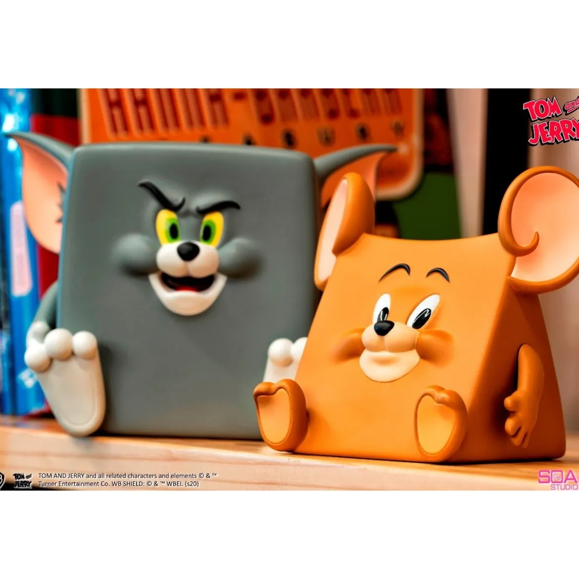 Soap Studios - Tom and Jerry Action Mishap PVC Statue