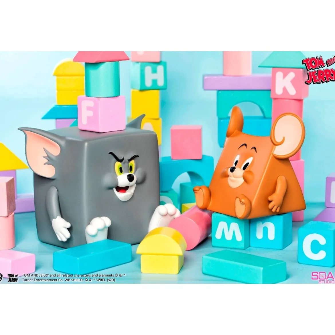 Soap Studios - Tom and Jerry Action Mishap PVC Statue