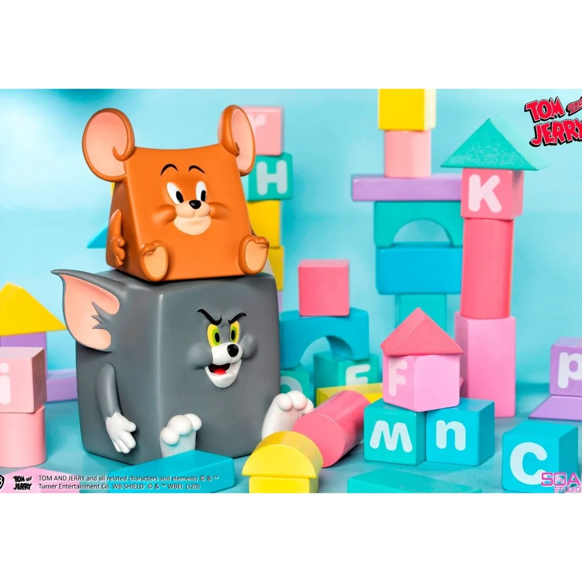 Soap Studios - Tom and Jerry Action Mishap PVC Statue