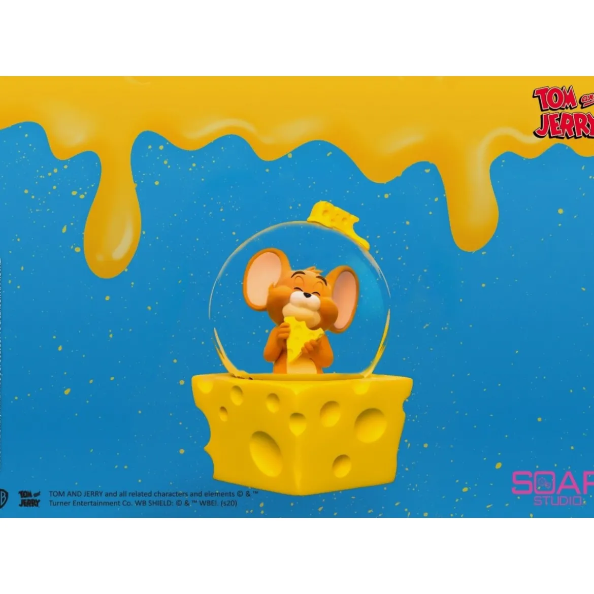 Soap Studios - Tom and Jerry - Jerry Cheese Snow Globe