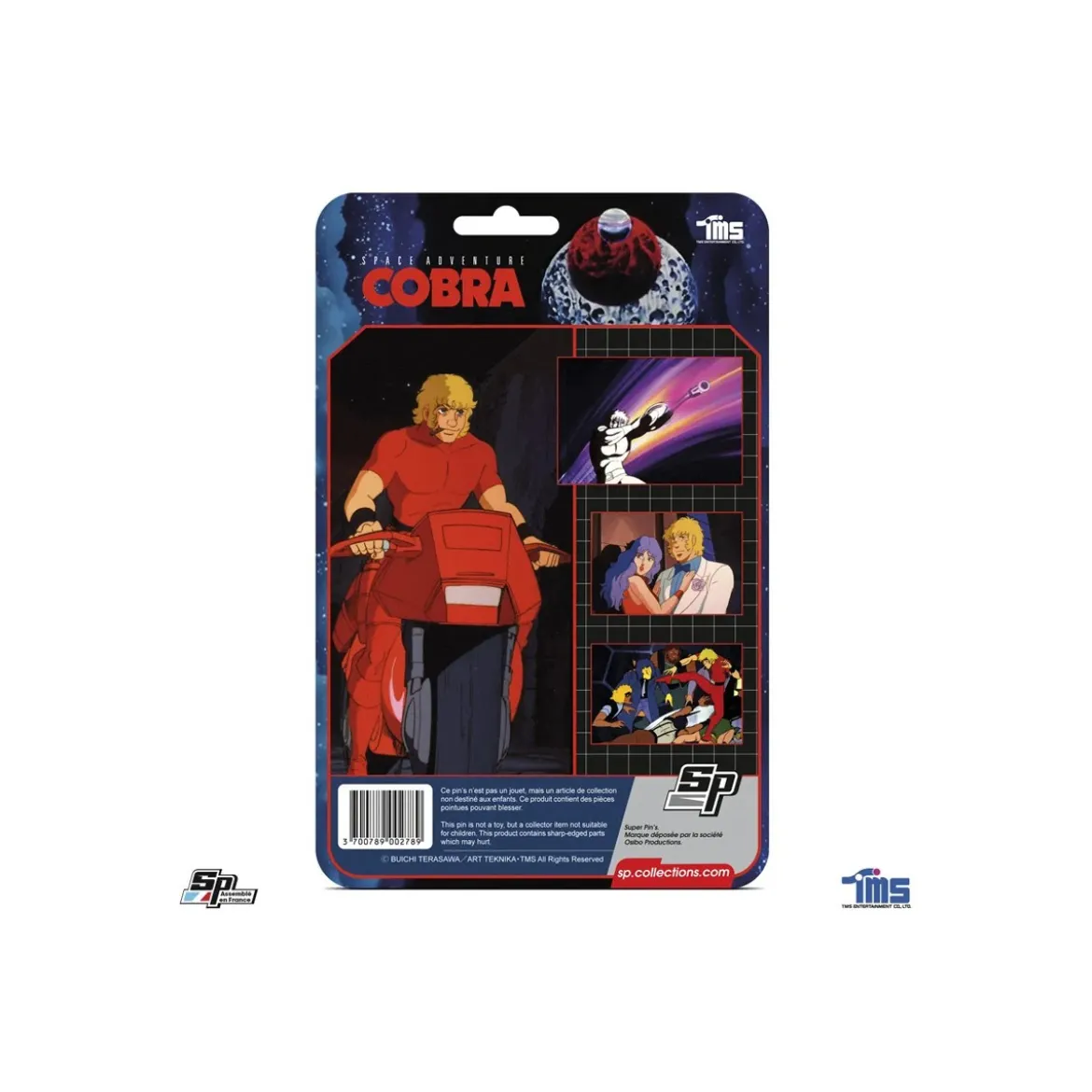 SP Collections - Cobra Super Pins Blister Card - COBRA