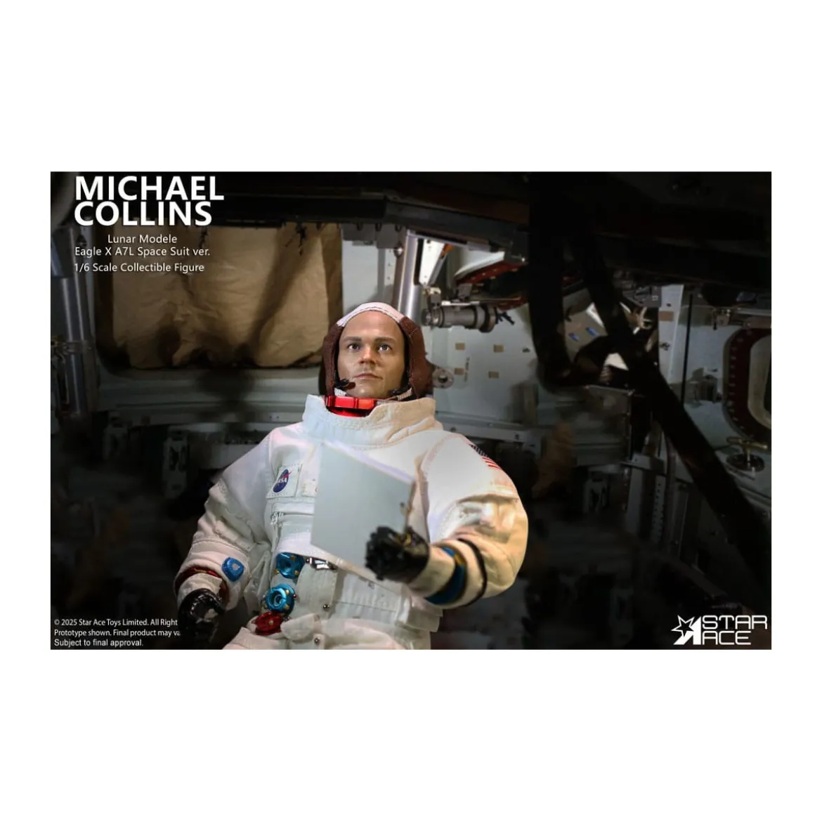 Star Ace - Apollo 11 - Michael Collins 1/6