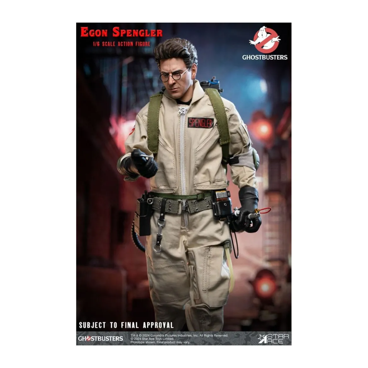 Star Ace - Egon Spengler 1/6 - Ghostbusters (1984)