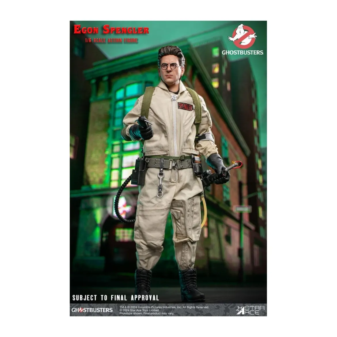 Star Ace - Egon Spengler 1/6 - Ghostbusters (1984)