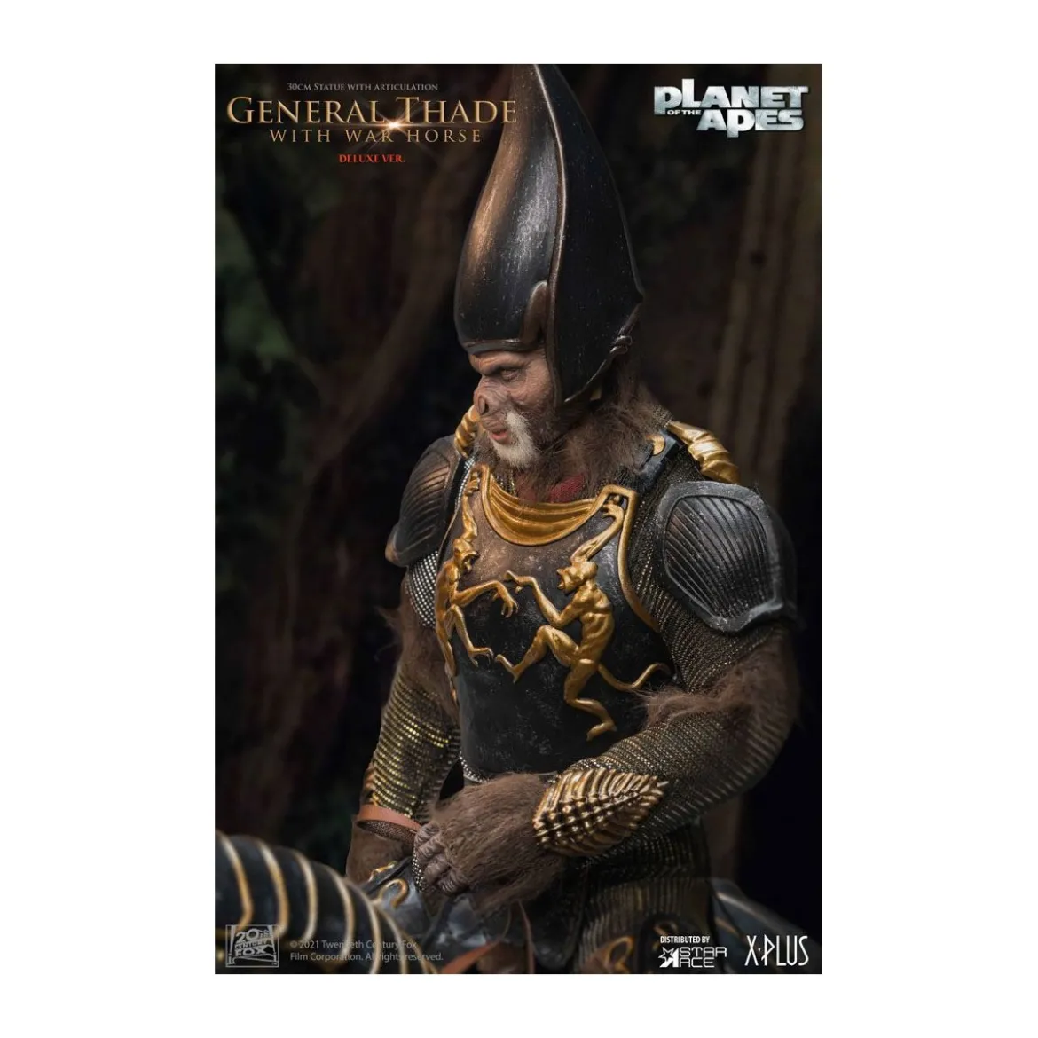Star Ace - General Thade With War Horse - Planet of the Apes (Tim Burton)