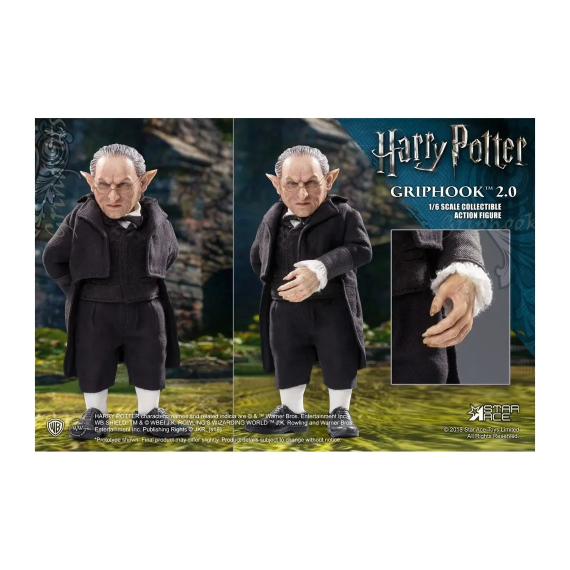 Star Ace Harry Potter - My Favourite Movie 1/6 - Griphook 2.0 Version - 20 cm