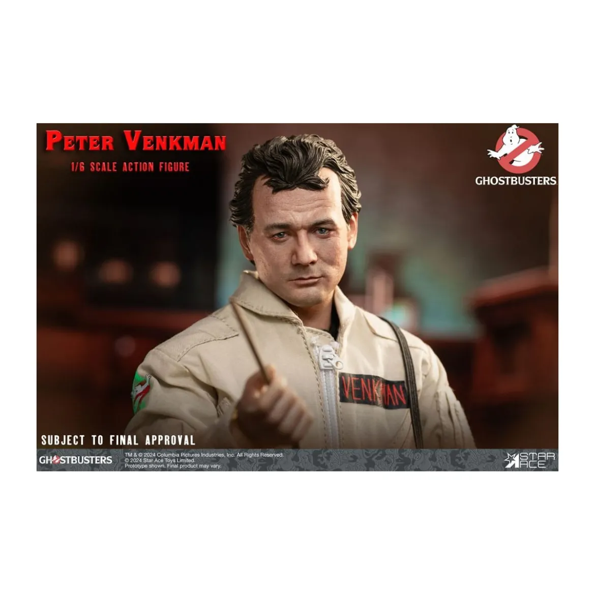 Star Ace - Peter Venkman 1/6 - Ghostbusters (1984)