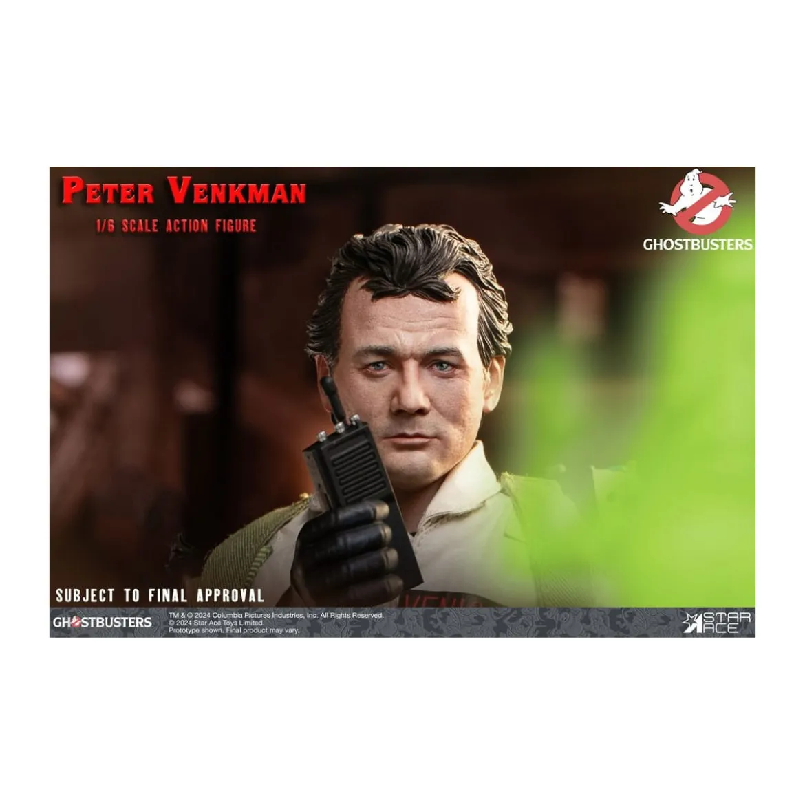 Star Ace - Peter Venkman 1/6 - Ghostbusters (1984)
