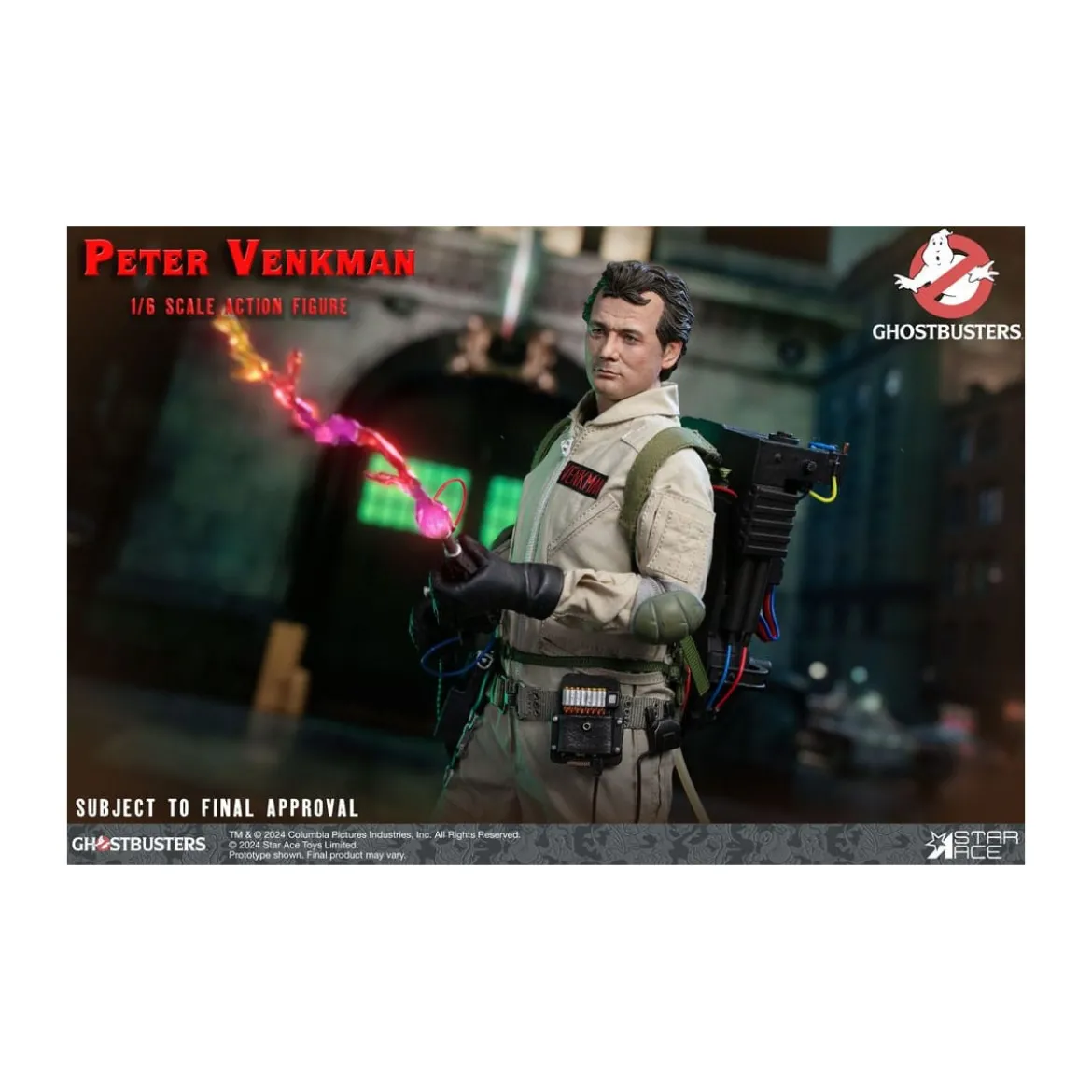 Star Ace - Peter Venkman 1/6 - Ghostbusters (1984)