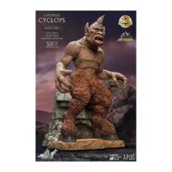 Star ace - Ray Harryhausens Horned Cyclops Deluxe Version - Le Septième Voyage de Sinbad statuette Soft Vinyl.