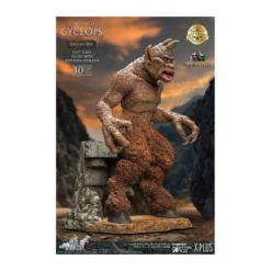 Star ace - Ray Harryhausens Horned Cyclops Deluxe Version - Le Septième Voyage de Sinbad statuette Soft Vinyl.