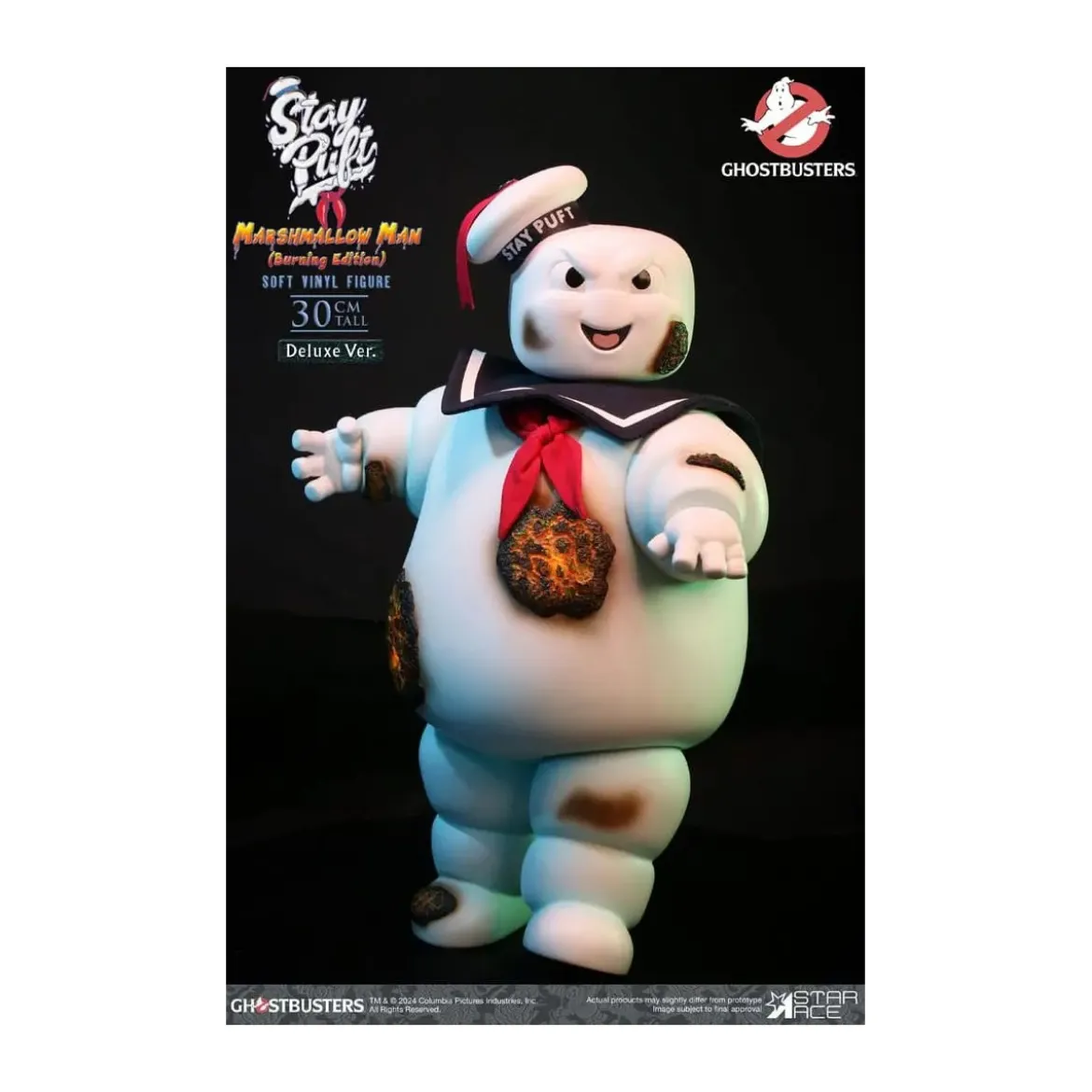 Star Ace - Stay Puft Marshmallow Man Burning Edition Deluxe Version - Ghostbusters