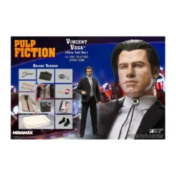 Star Ace - Vincent Vega Pony Tail version Deluxe 1/6 - Pulp Fiction