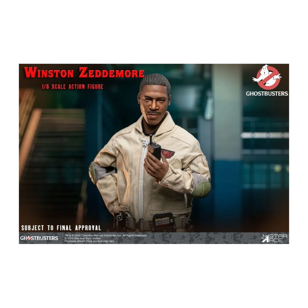 Star Ace - Winston Zeddemore 1/6 - Ghostbusters (1984)
