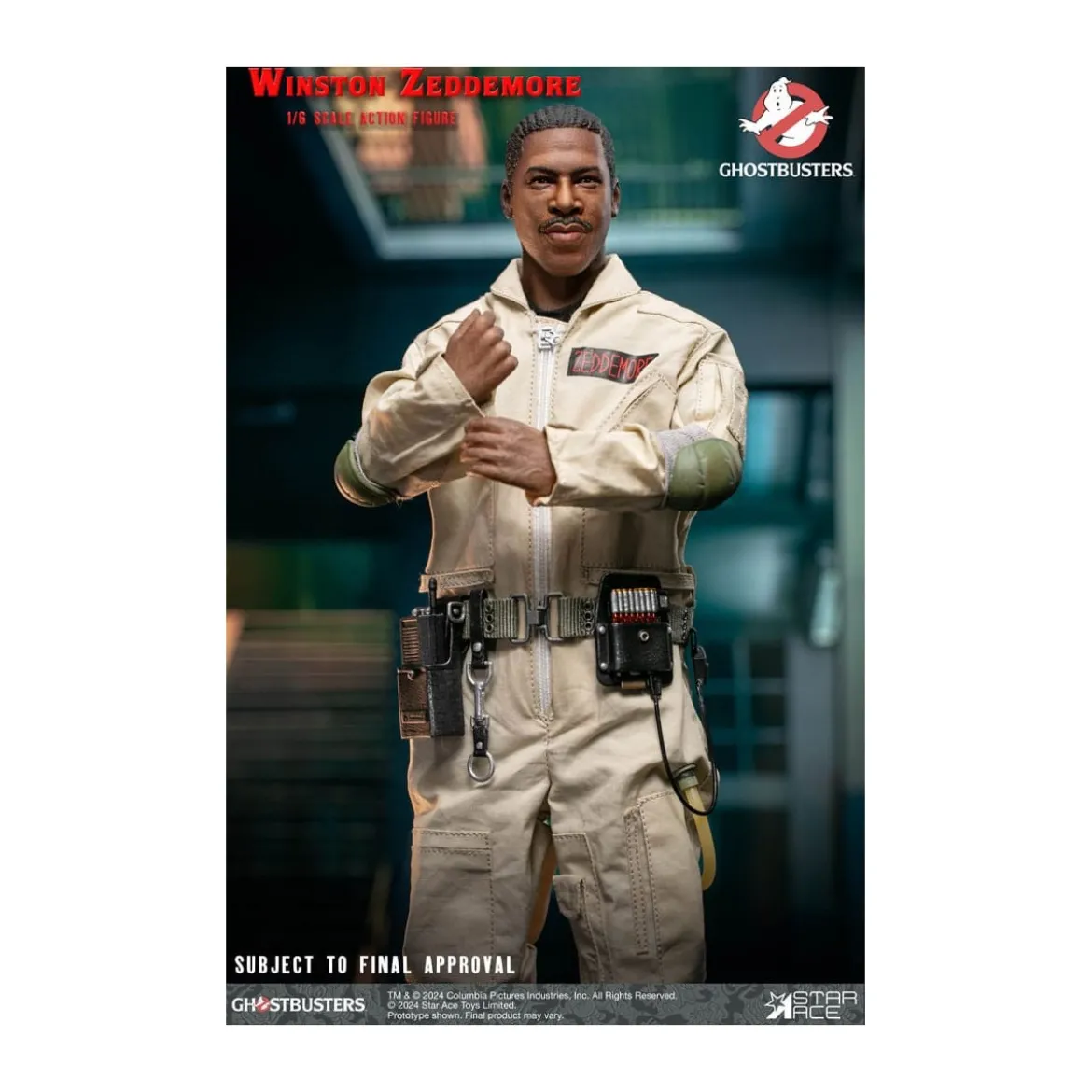 Star Ace - Winston Zeddemore 1/6 - Ghostbusters (1984)
