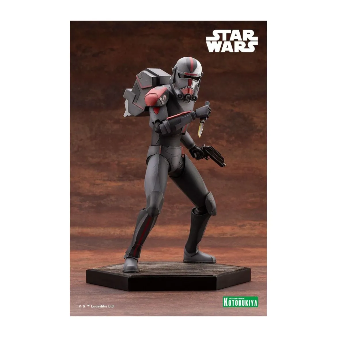 Star Wars - ARTFX kotobukiya - Hunter - The Bad Batch statue PVC ARTFX 1/7