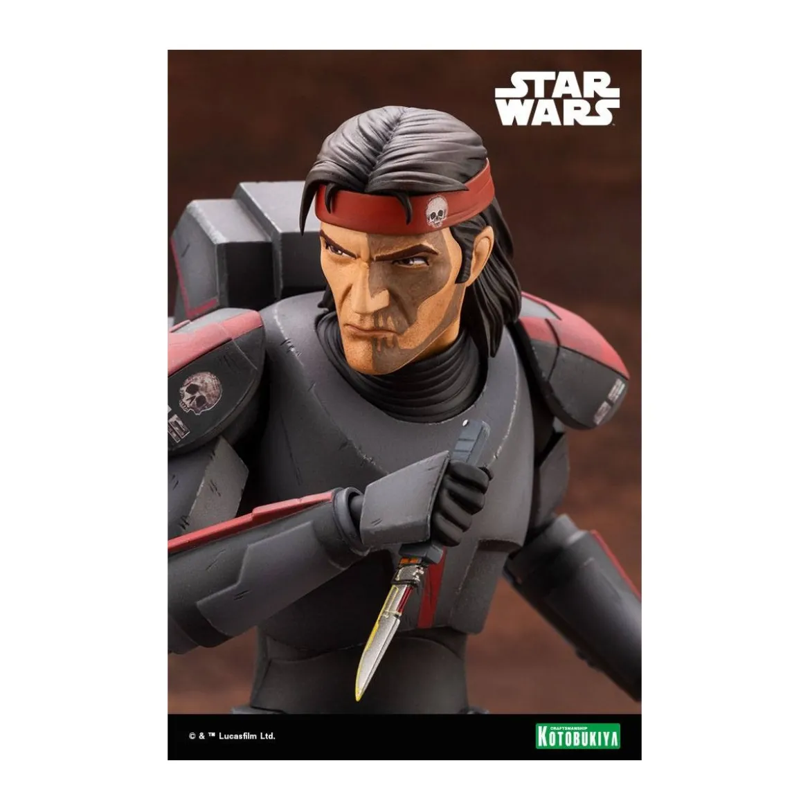 Star Wars - ARTFX kotobukiya - Hunter - The Bad Batch statue PVC ARTFX 1/7