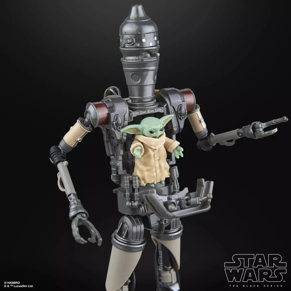 Star Wars Black Series - Deluxe IG-12 et Grogu - The Mandalorian
