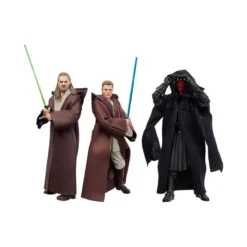 Star Wars Black Series - Pack Qui-Gon Jinn, Darth Maul, Obi-Wan Kenobi Episode I