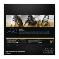 Star Wars Black Series - Pack Qui-Gon Jinn, Darth Maul, Obi-Wan Kenobi Episode I