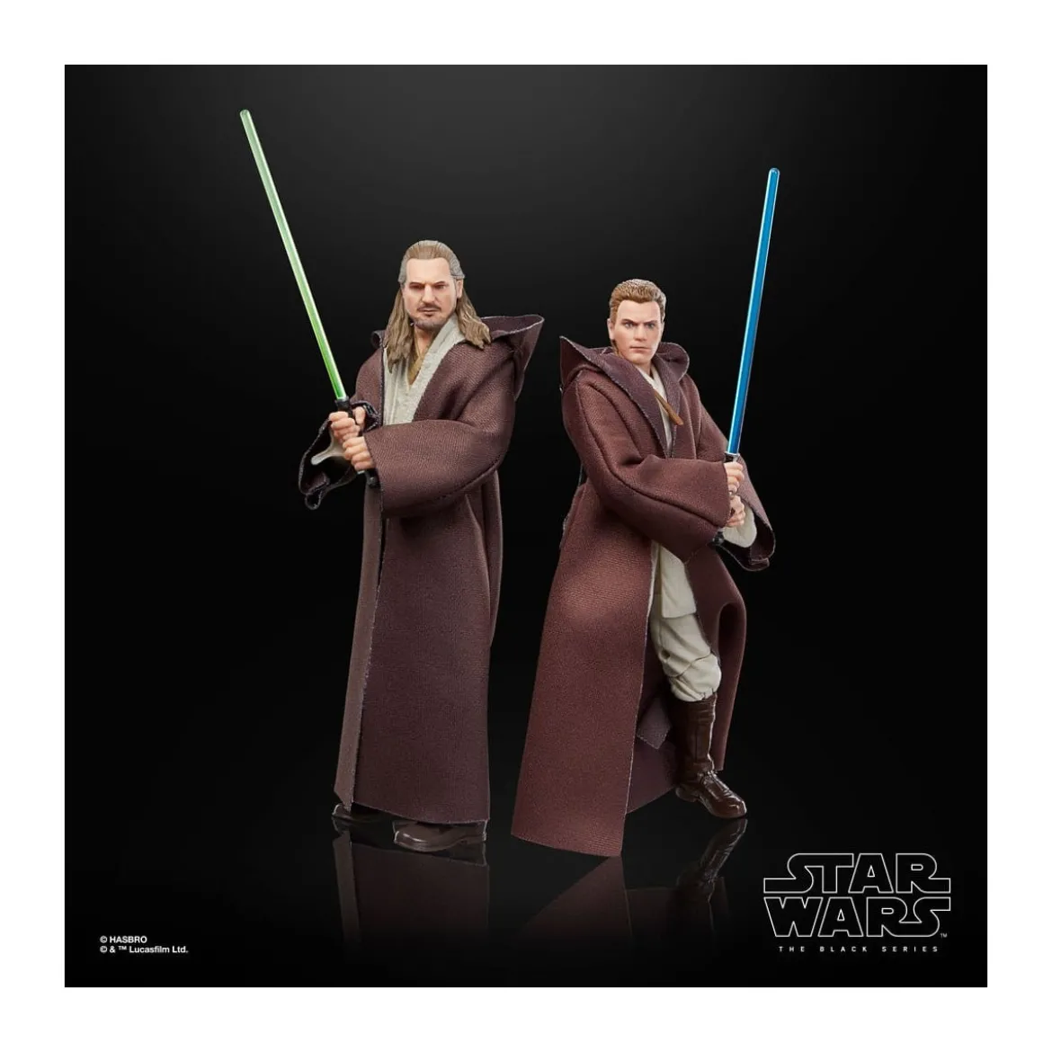 Star Wars Black Series - Pack Qui-Gon Jinn, Darth Maul, Obi-Wan Kenobi Episode I
