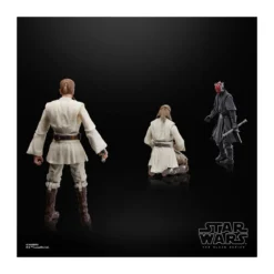 Star Wars Black Series - Pack Qui-Gon Jinn, Darth Maul, Obi-Wan Kenobi Episode I