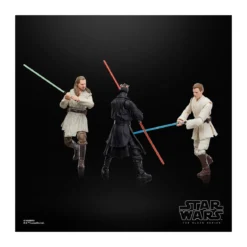 Star Wars Black Series - Pack Qui-Gon Jinn, Darth Maul, Obi-Wan Kenobi Episode I