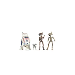 Star Wars Black Series - R5-D4, BD-72 & Pit Droids 4 Pack - The Mandalorian