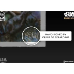 Star wars impression Art Print - The Child - The Mandalorian - 41 x 51 cm