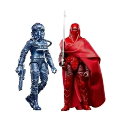 Star Wars The Black Series Carbonized - Pack 2 figurines Emperor's Royal Guard & TIE Fighter Pilot - 40th ROTJ Anniversary
