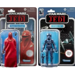 Star Wars The Black Series Carbonized - Pack 2 figurines Emperor's Royal Guard & TIE Fighter Pilot - 40th ROTJ Anniversary