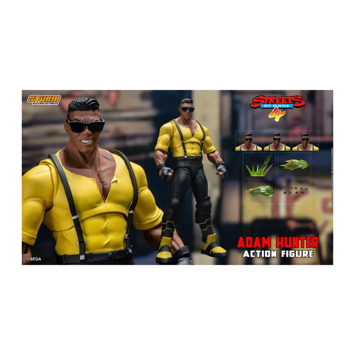 Storm Collectibles - Adam Hunter - Streets of Rage 4