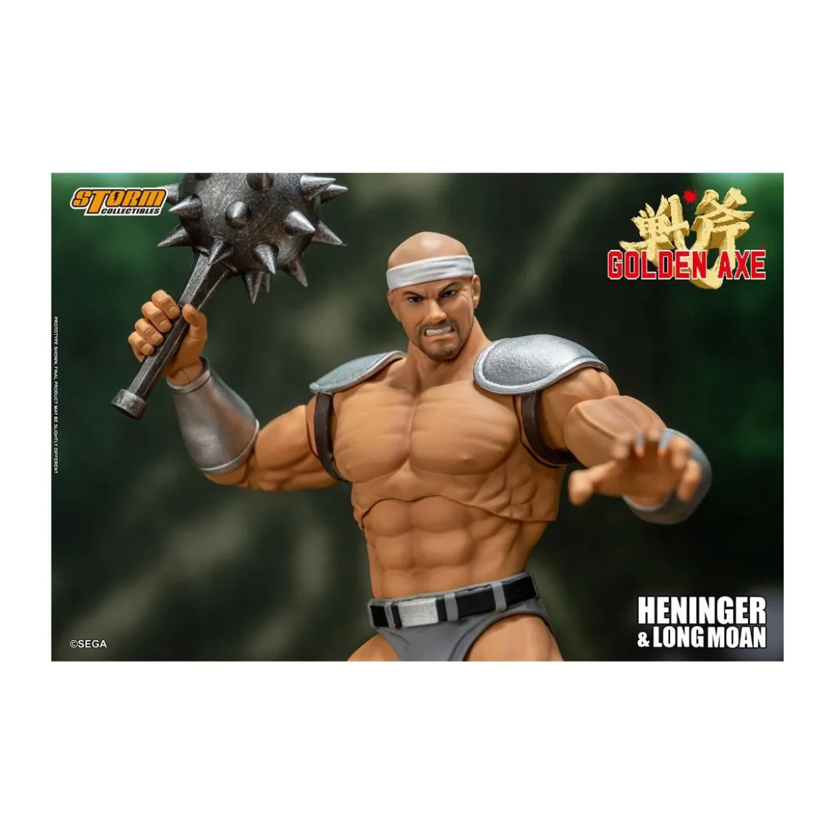 Storm Collectibles - Golden Axe - Pack 2 figurines Heninger & Long Moan