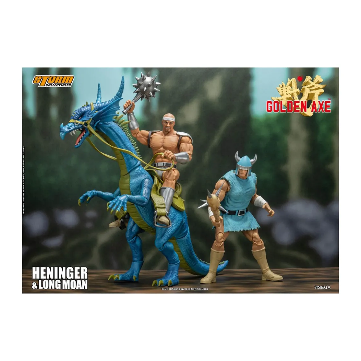 Storm Collectibles - Golden Axe - Pack 2 figurines Heninger & Long Moan