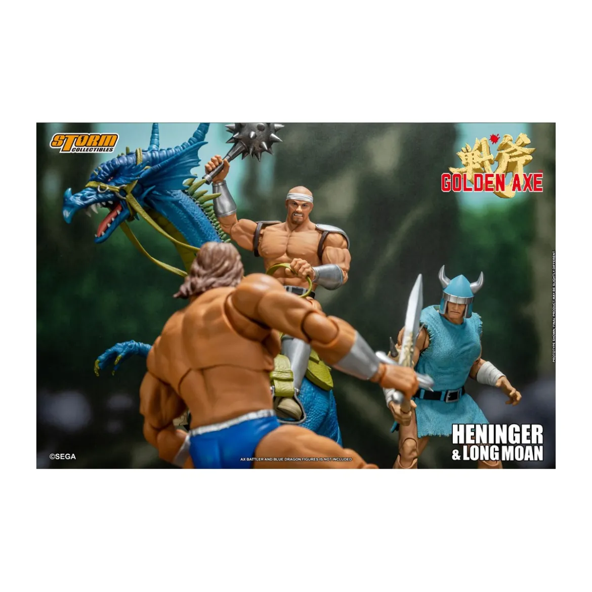 Storm Collectibles - Golden Axe - Pack 2 figurines Heninger & Long Moan