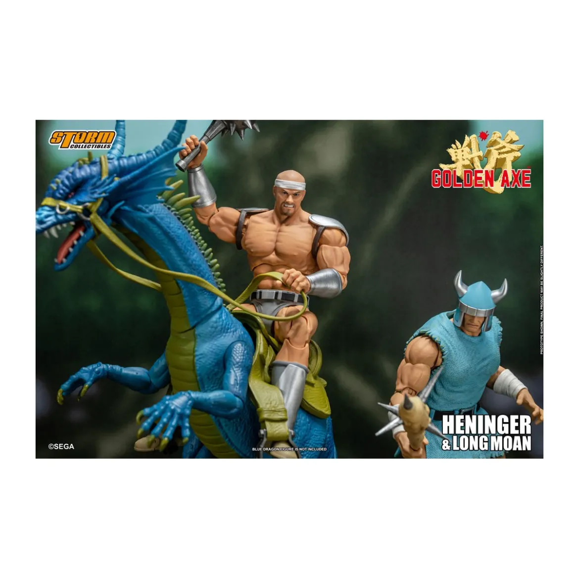 Storm Collectibles - Golden Axe - Pack 2 figurines Heninger & Long Moan