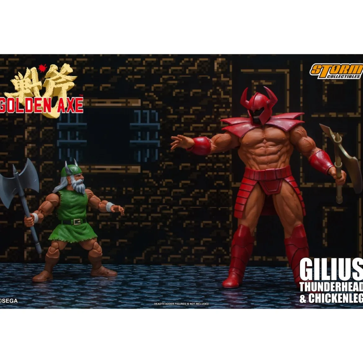 Storm Collectibles - Golden Axe - Gilius Thunderhead & Chickenleg