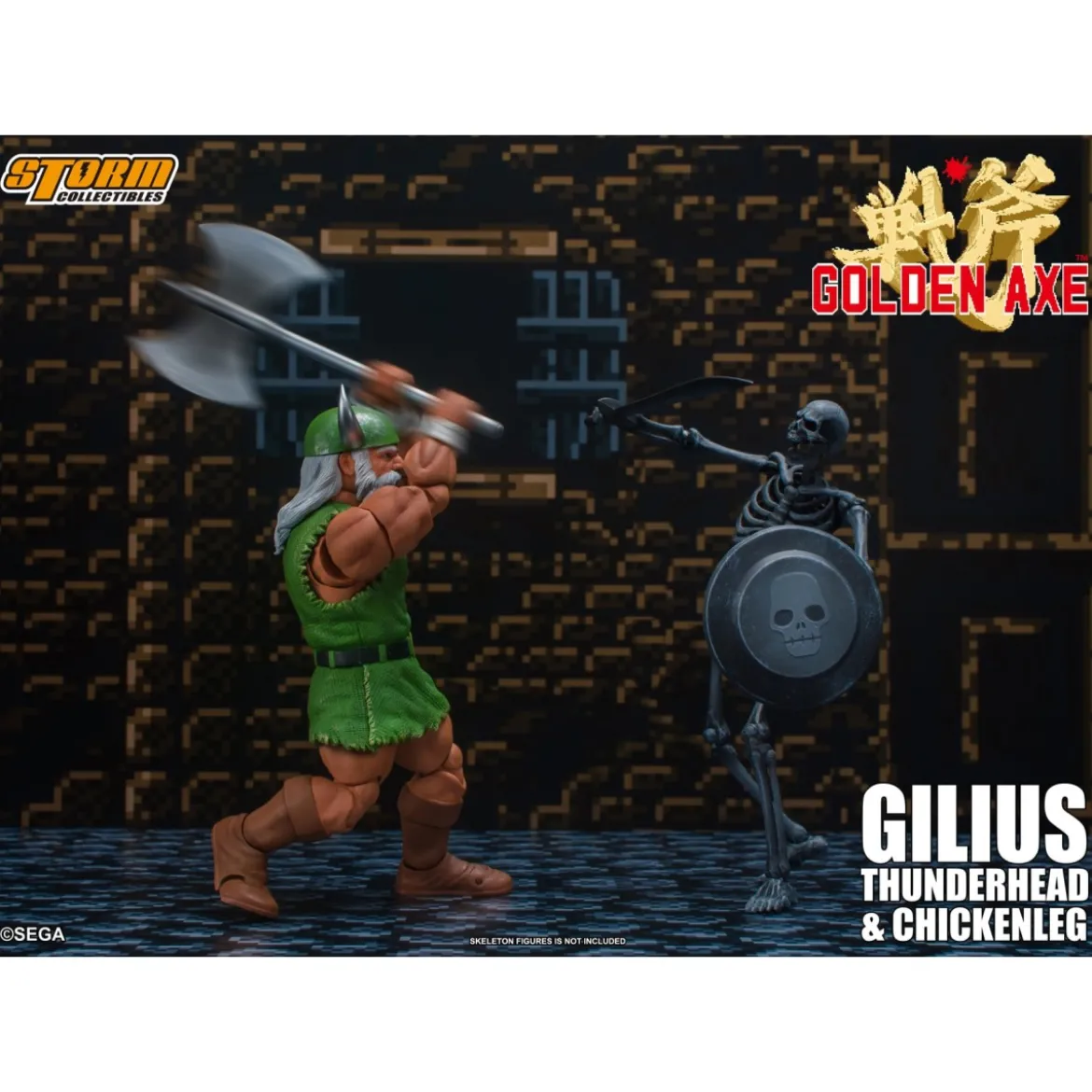 Storm Collectibles - Golden Axe - Gilius Thunderhead & Chickenleg