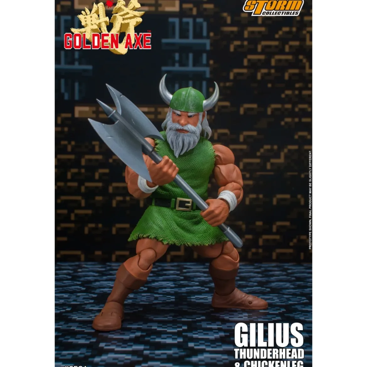 Storm Collectibles - Golden Axe - Gilius Thunderhead & Chickenleg