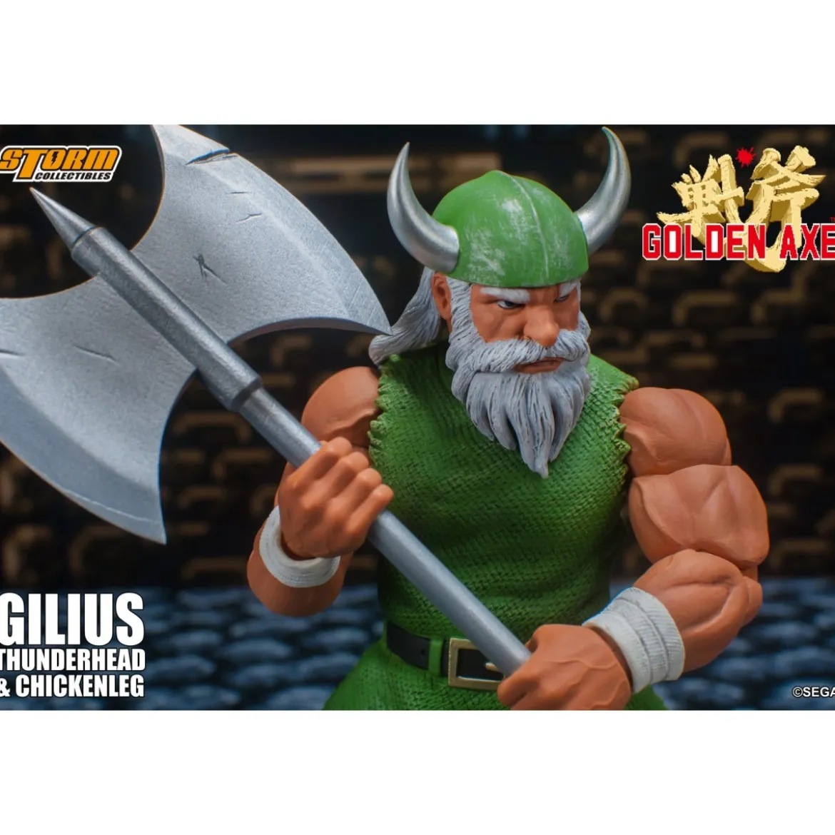 Storm Collectibles - Golden Axe - Gilius Thunderhead & Chickenleg