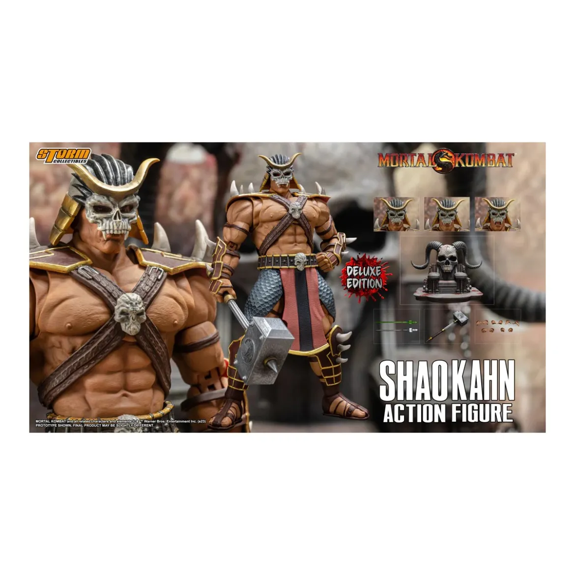 Storm Collectibles - Mortal Kombat IX - Shao Kahn Deluxe Edition