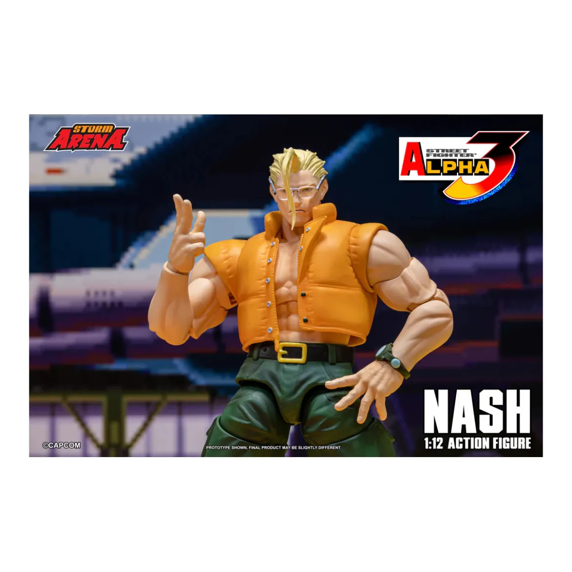 Storm Collectibles - NASH (Charlie) - Street Fighter Alpha Storm Arena 1/12