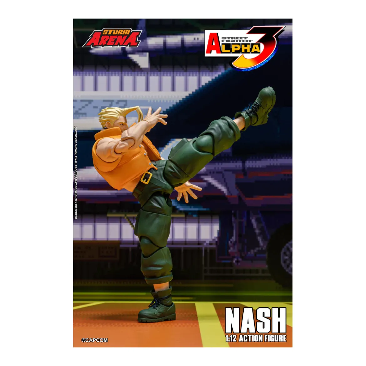 Storm Collectibles - NASH (Charlie) - Street Fighter Alpha Storm Arena 1/12