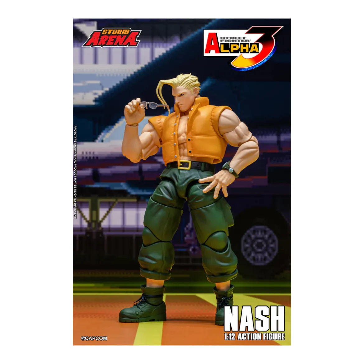 Storm Collectibles - NASH (Charlie) - Street Fighter Alpha Storm Arena 1/12