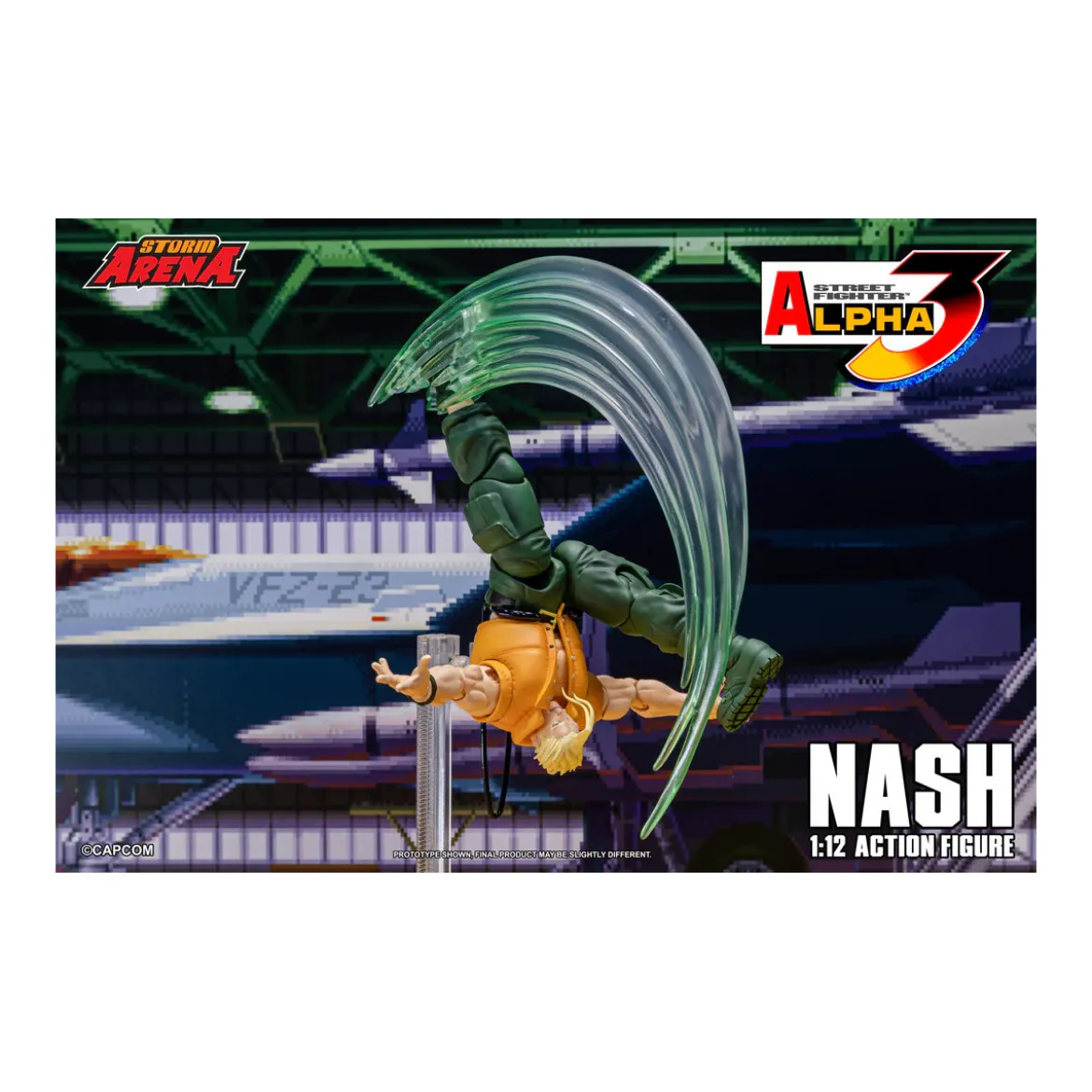 Storm Collectibles - NASH (Charlie) - Street Fighter Alpha Storm Arena 1/12