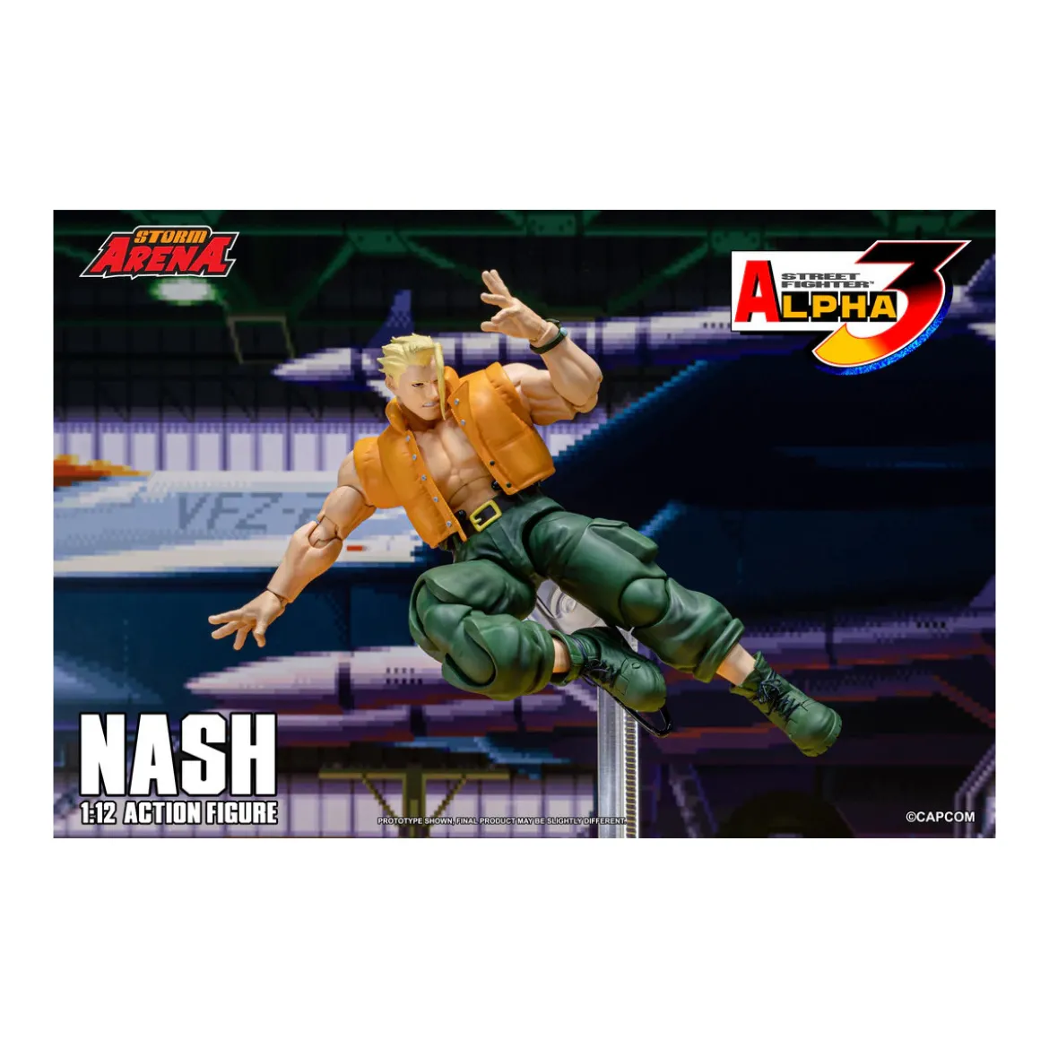 Storm Collectibles - NASH (Charlie) - Street Fighter Alpha Storm Arena 1/12