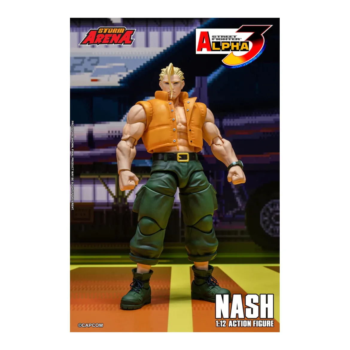 Storm Collectibles - NASH (Charlie) - Street Fighter Alpha Storm Arena 1/12