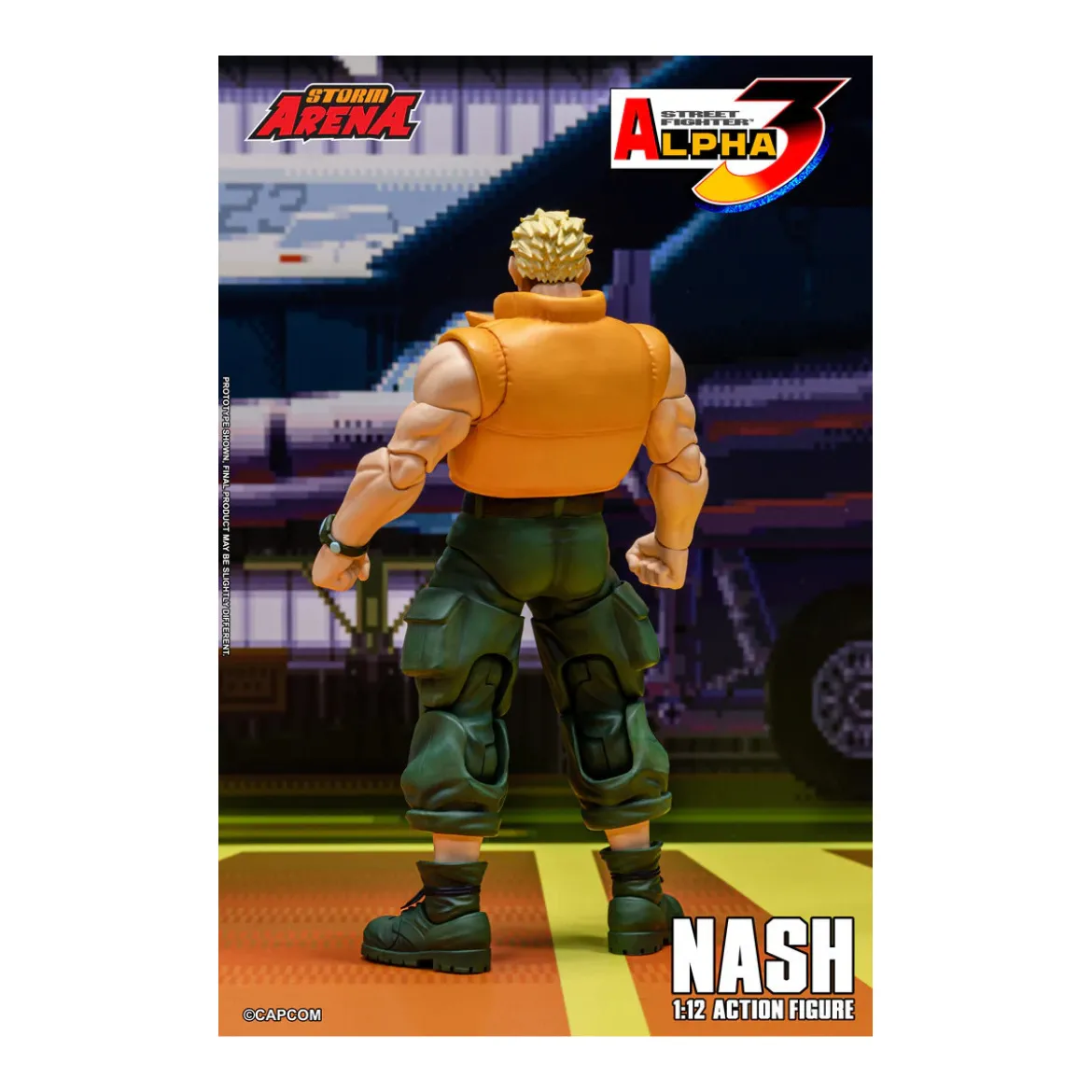 Storm Collectibles - NASH (Charlie) - Street Fighter Alpha Storm Arena 1/12
