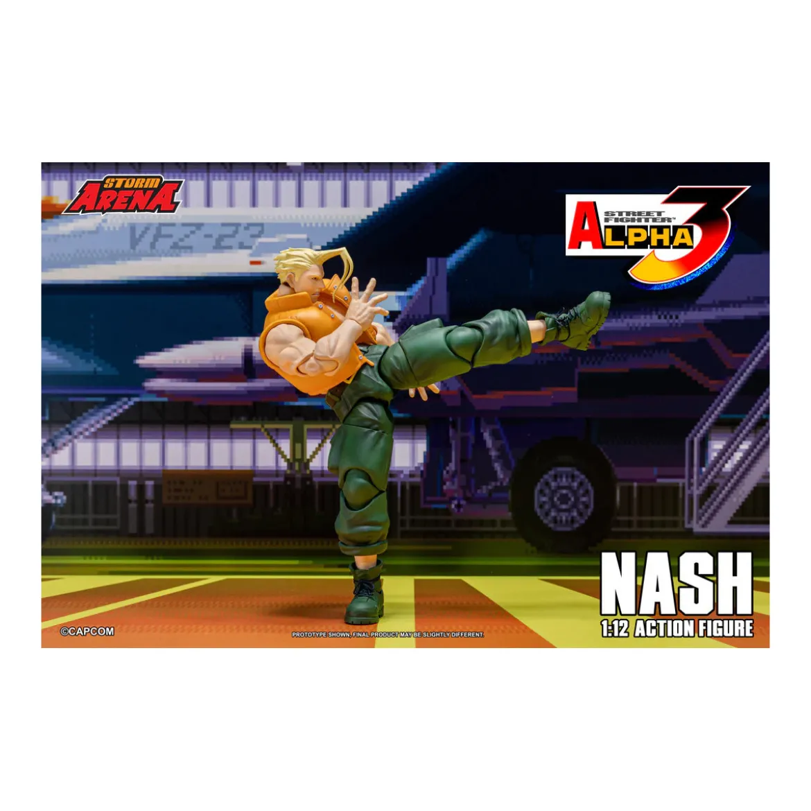 Storm Collectibles - NASH (Charlie) - Street Fighter Alpha Storm Arena 1/12